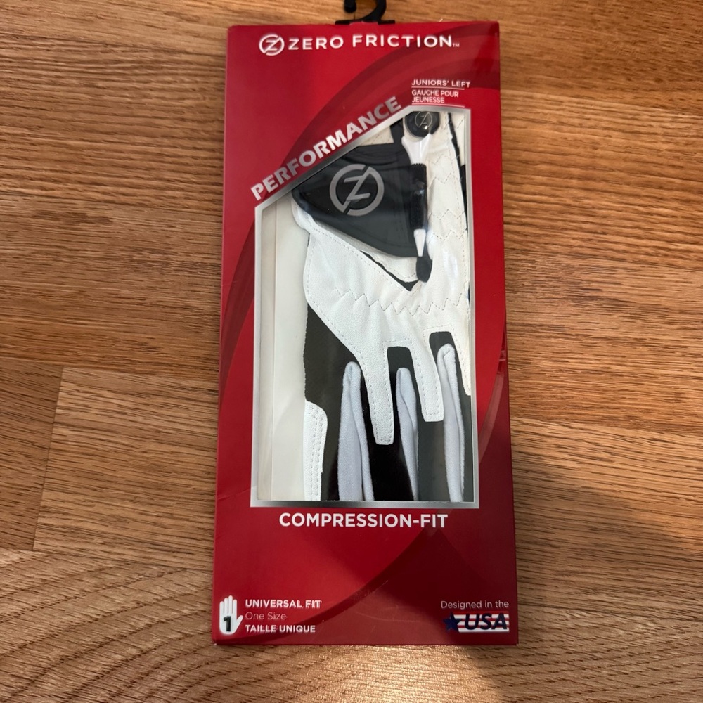 🔴 Juniors Left Universal Fit Golf Glove